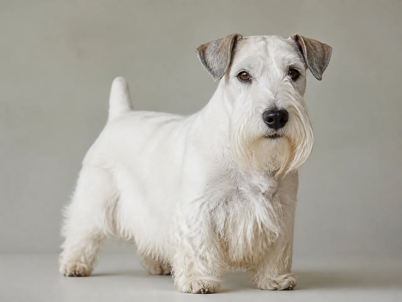 Healthy adult Sealyham Terrier breed portrait